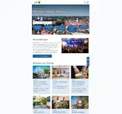 Kleine Seitenvorschau von freising.de