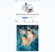 Kleine Seitenvorschau von mitteldeutschland.schwimmschule-flipper.de