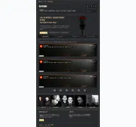 Kleine Seitenvorschau von blackoutaudio.co.uk