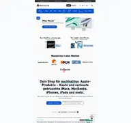 Kleine Seitenvorschau von maconline.de