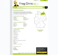 Kleine Seitenvorschau von rostock.frag-christel.de