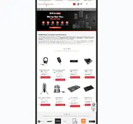 Kleine Seitenvorschau von musicandmorestore.de