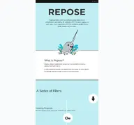Kleine Seitenvorschau von openrepose.org