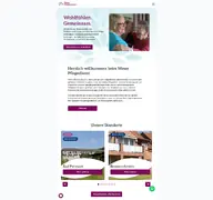 Kleine Seitenvorschau von weser-pflegedienst.de