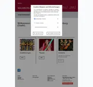 Kleine Seitenvorschau von stadtnaumburg.ticketfritz.de