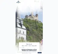 Kleine Seitenvorschau von braubach.infomaxnet.de