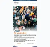Kleine Seitenvorschau von lamsa.de
