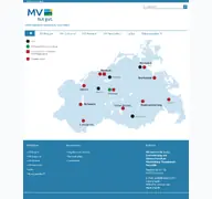 Kleine Seitenvorschau von justiz-in-mv.de