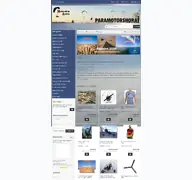 Kleine Seitenvorschau von paramotorshop.at