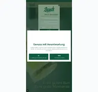 Kleine Seitenvorschau von brauerei-bosch.de