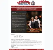 Kleine Seitenvorschau von schoppelfood.de