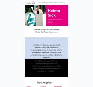 Kleine Seitenvorschau von helma-sick.de