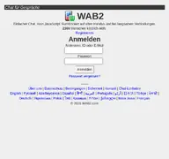 Kleine Seitenvorschau von wab2.com