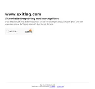 Kleine Seitenvorschau von exitlag.com