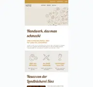 Kleine Seitenvorschau von landbaeckerei-sinz.de