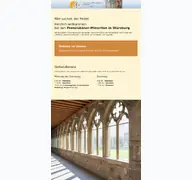 Kleine Seitenvorschau von franziskanerkloster-wuerzburg.de
