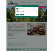 Kleine Seitenvorschau von landcafe-immendorf.de