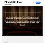 Kleine Seitenvorschau von kino-jever.de