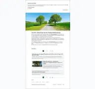 Kleine Seitenvorschau von landentwicklung.de