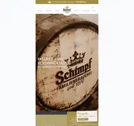 Kleine Seitenvorschau von brauerei-schimpf.de