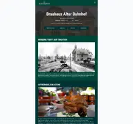 Kleine Seitenvorschau von brauhaus-alterbahnhof.de