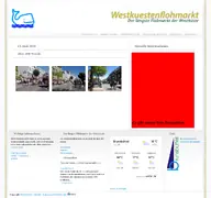 Kleine Seitenvorschau von westkuestenflohmarkt.de