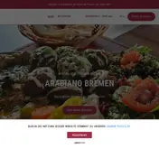 Kleine Seitenvorschau von arabianobremen.de