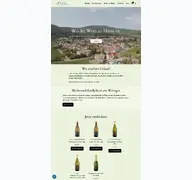 Kleine Seitenvorschau von argus-wein.de