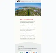Kleine Seitenvorschau von arlt-bau.de