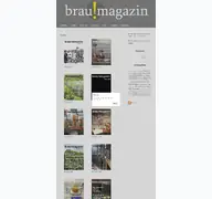 Kleine Seitenvorschau von braumagazin.de