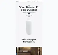 Kleine Seitenvorschau von cleanita.de