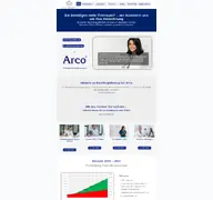 Kleine Seitenvorschau von arcogmbh.de