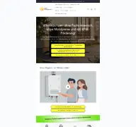 Kleine Seitenvorschau von clever-heizungstausch.de