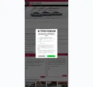 Kleine Seitenvorschau von tipo-forum.de