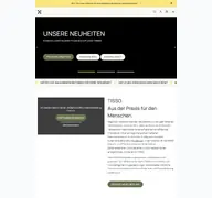 Kleine Seitenvorschau von tisso.de