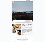 Kleine Seitenvorschau von arthotel-ammersee.de