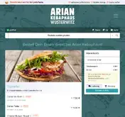 Kleine Seitenvorschau von arian-kebaphaus.de