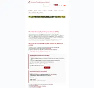 Kleine Seitenvorschau von dpnw.de