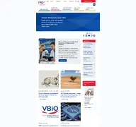 Kleine Seitenvorschau von vbio.de