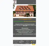 Kleine Seitenvorschau von landgasthof-hummel.de