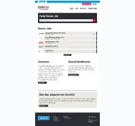 Kleine Seitenvorschau von jobs.zuerich24.ch
