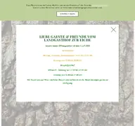 Kleine Seitenvorschau von landgasthof-zureiche.de
