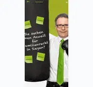 Kleine Seitenvorschau von scheidung-siegen.de