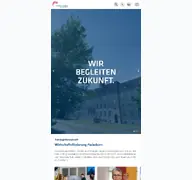 Kleine Seitenvorschau von wfg-pb.de