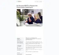 Kleine Seitenvorschau von mvz.vitalcampus.de