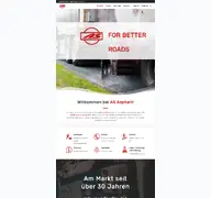 Kleine Seitenvorschau von asasphalt.de