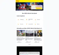 Kleine Seitenvorschau von asb-berlin-nordwest.de
