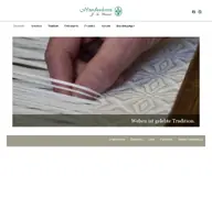 Kleine Seitenvorschau von handweberei-moser.de