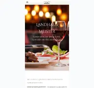 Kleine Seitenvorschau von landhaus-meister.de