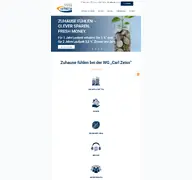 Kleine Seitenvorschau von wgcarlzeiss.de